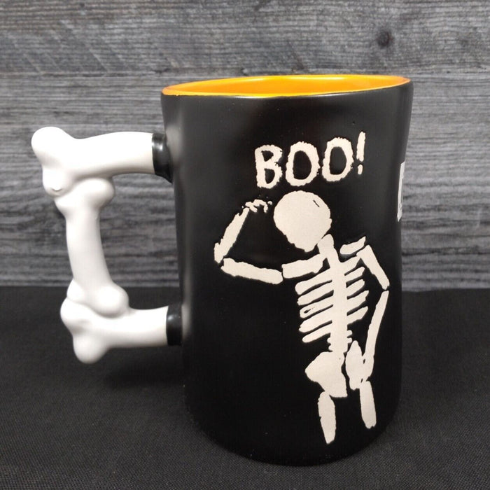 Halloween Skeleton Bones Coffee Mug Ceramics Tea Cup 21oz 621ml by Blue Sky
