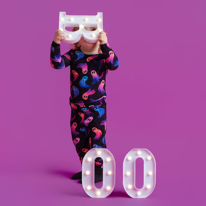 Halloween | Whirling Ghosts | Bamboo Two-Piece Pajamas