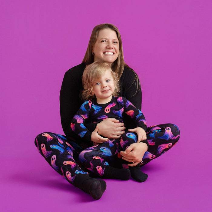 Halloween | Whirling Ghosts | Bamboo Two-Piece Pajamas