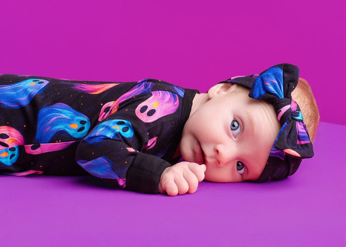 Halloween | Whirling Ghosts | Bamboo Zipper Pajamas