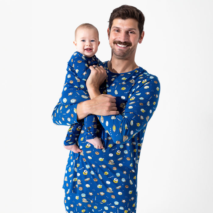 Hanukkah Cookies Bamboo Convertible Footie