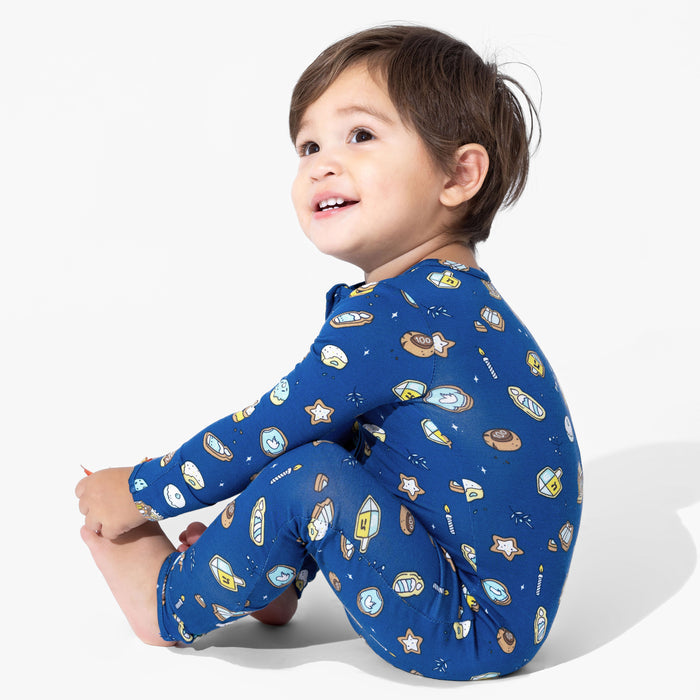 Hanukkah Cookies Bamboo Convertible Footie