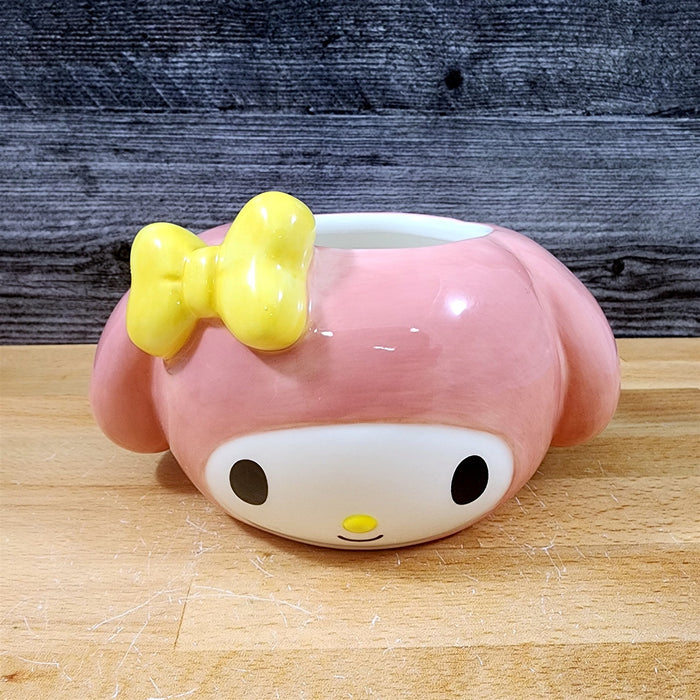 Hello Kitty My Melody Figural Head Candle Raspberry Rose Fragrance by Blue Sky