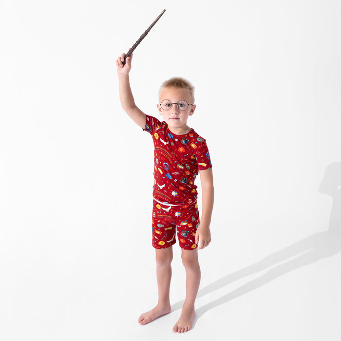 Hogwarts Express Bamboo Kids Pajama Short Set