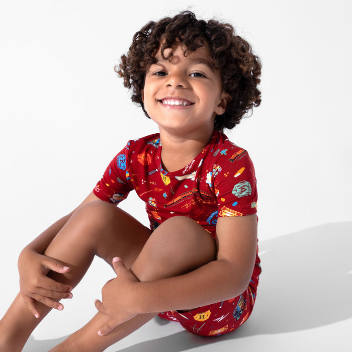 Hogwarts Express Bamboo Kids Pajama Short Set
