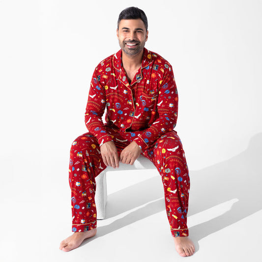 Hogwarts Express Bamboo Men's Pajama Set