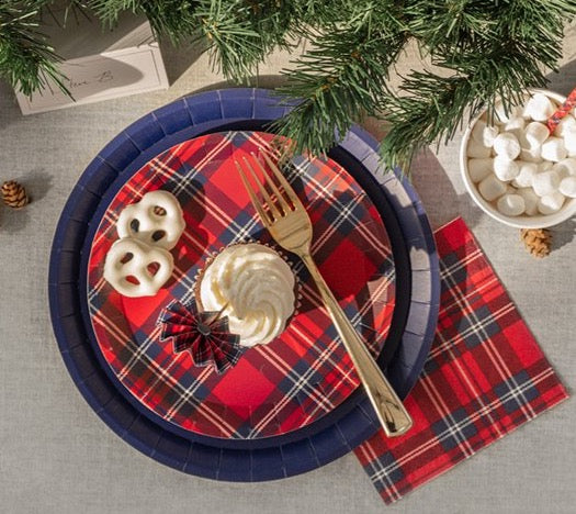 Holiday Plaid Napkins