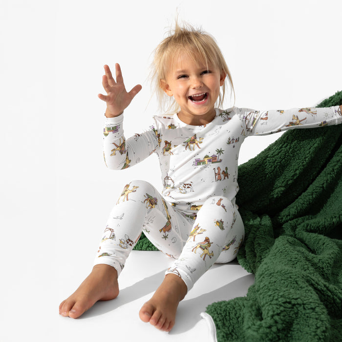 Holy Night Bamboo Kids Pajamas