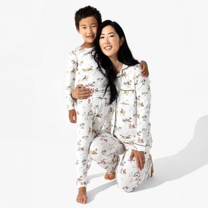 Holy Night Bamboo Kids Pajamas