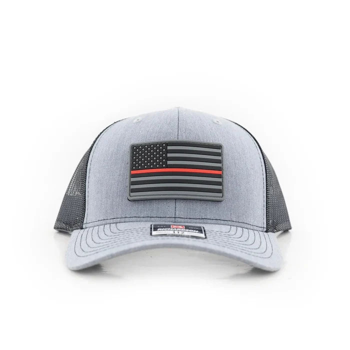 Hotshot Brewing - Thin Red Line PVC Patch Snapback