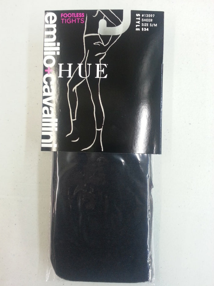 HUE Designed by Emilio Cavallini Sheer Footless Tight - 13597