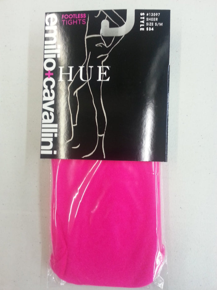 HUE Designed by Emilio Cavallini Sheer Footless Tight - 13597
