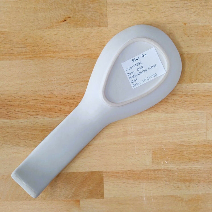 Hummingbird Spoon Rest Ceramic by Blue Sky Kitchen Décor