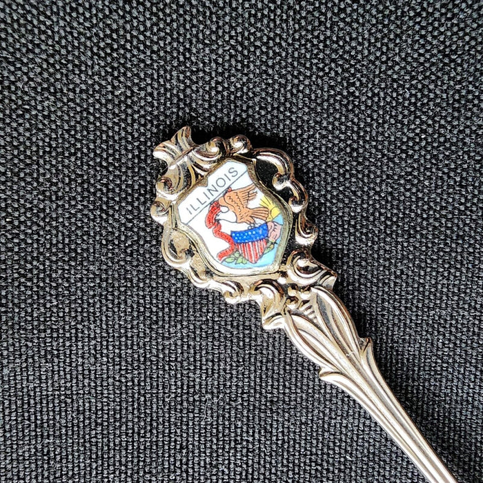 Illinois Collectible Souvenir Spoon 4 1/2" (11cm)