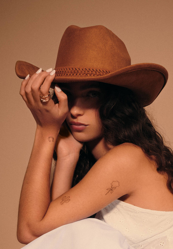 INKED BY DANI Disco Cowgirl Temporary Tattoo Pack