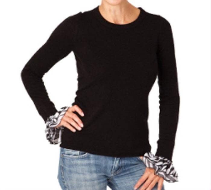 Invisibelt Almost Zebra Ruffle Cuff