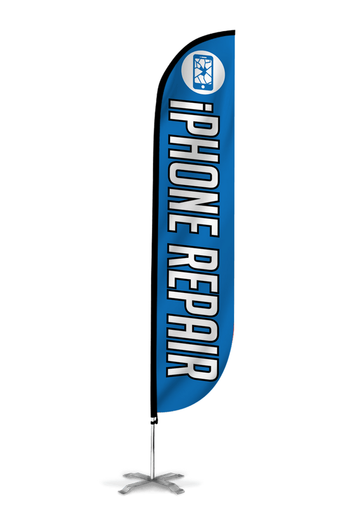 iPhone Repair Feather Flag