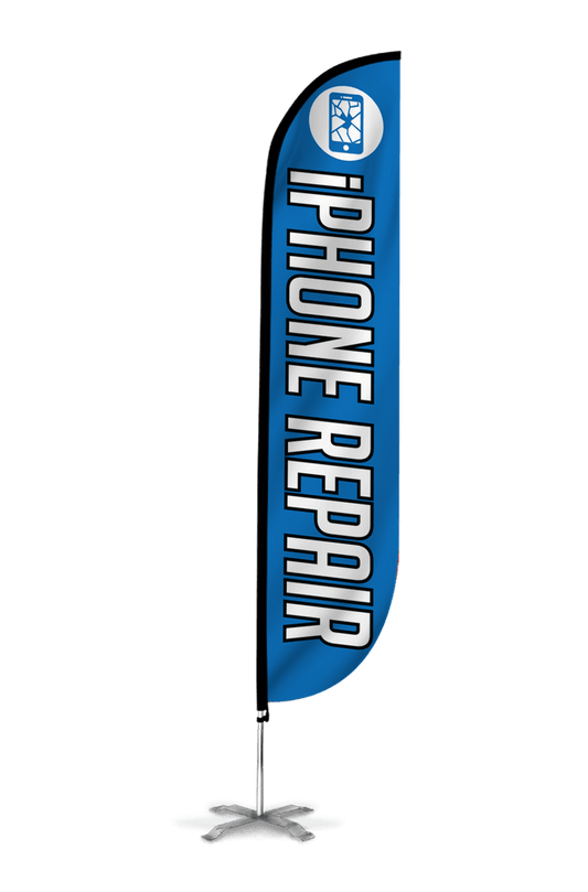 iPhone Repair Feather Flag