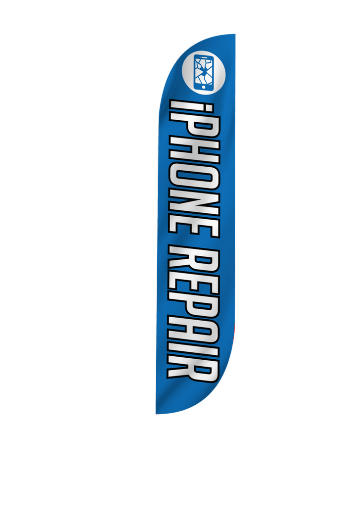 iPhone Repair Feather Flag
