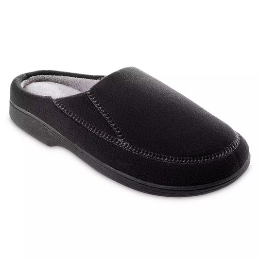 isotoner Recycled Fleece Roman Hoodback Men's Slippers - 92402