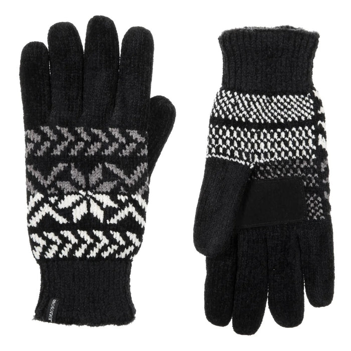 Isotoner Women’s Chenille Snowflake Gloves - 30423