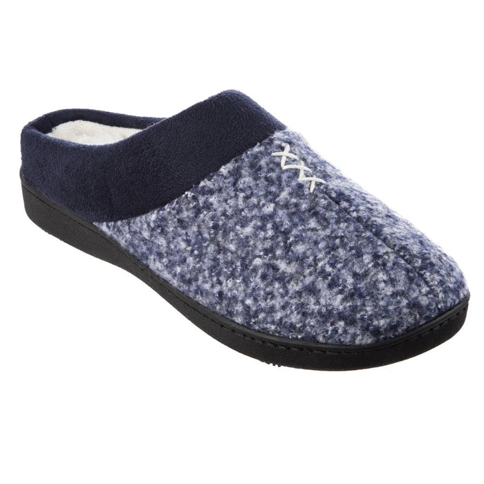Isotoner Women’s Heathered Knit Jessie Hoodback Slippers - 7971
