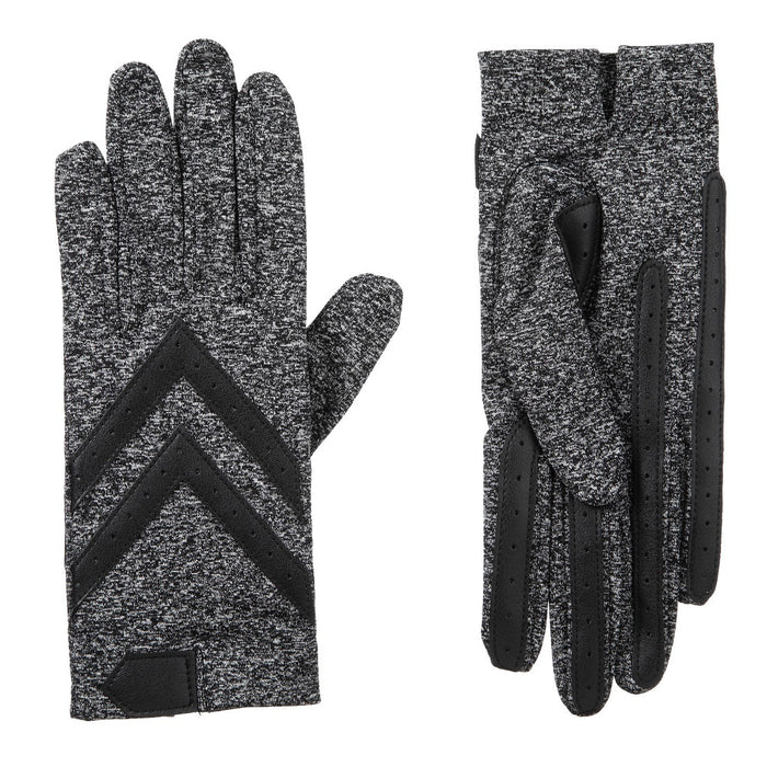 Isotoner Women's smartDRI Chevron Shortie Touchscreen Gloves - 30004
