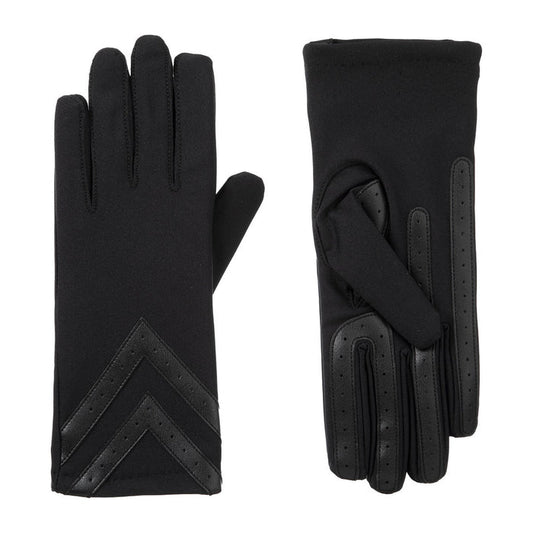 Isotoner Women’s smartDRI Chevron Spandex Stretch Touchscreen Gloves - 30003