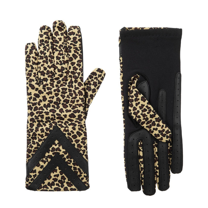 Isotoner Women’s smartDRI Chevron Spandex Stretch Touchscreen Gloves - 30003