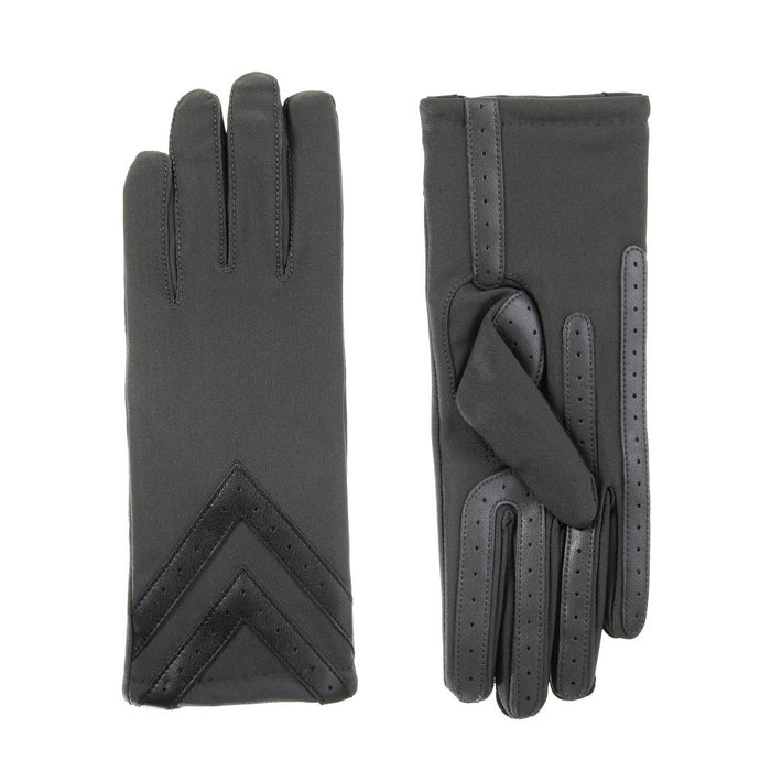 Isotoner Women’s smartDRI Chevron Touchscreen Gloves - A30106