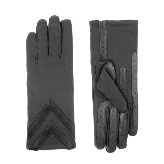Isotoner Women’s smartDRI Chevron Touchscreen Gloves - A30106