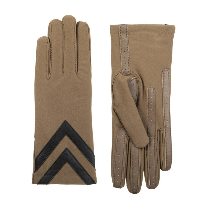 Isotoner Women’s smartDRI Chevron Touchscreen Gloves - A30106