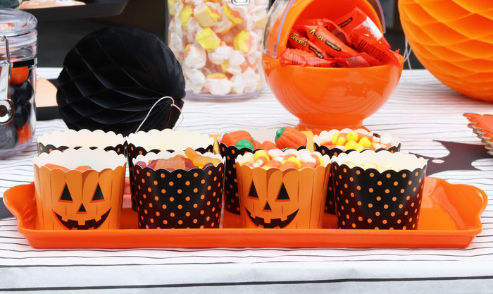 Jack O' Lantern Treat Cups