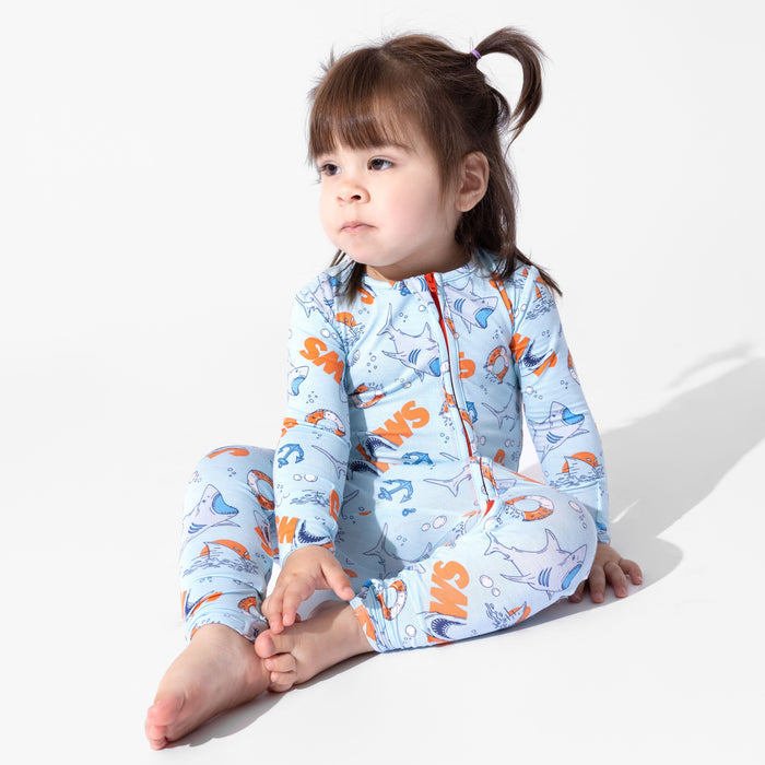 JAWS Bamboo Convertible Footie