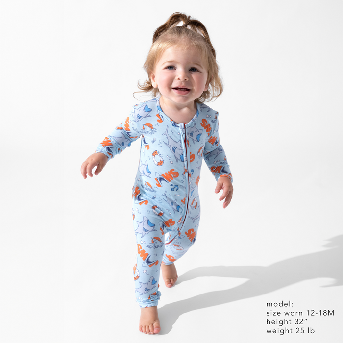 JAWS Bamboo Convertible Footie