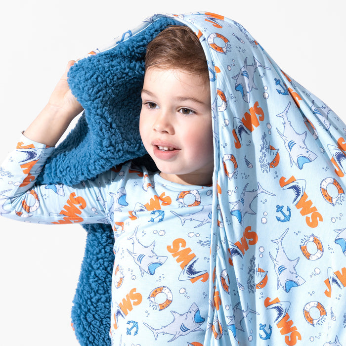 JAWS Bamboo Sherpa Blanket