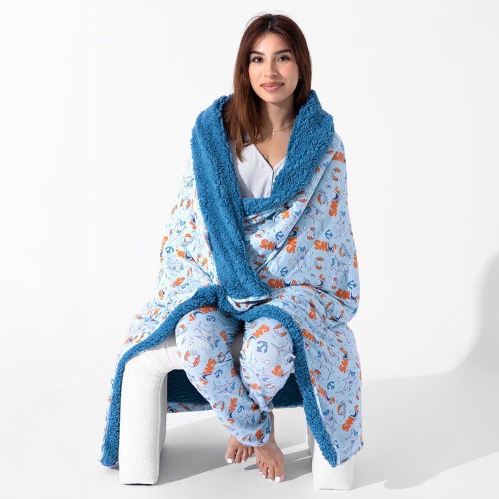 JAWS Bamboo Sherpa Blanket
