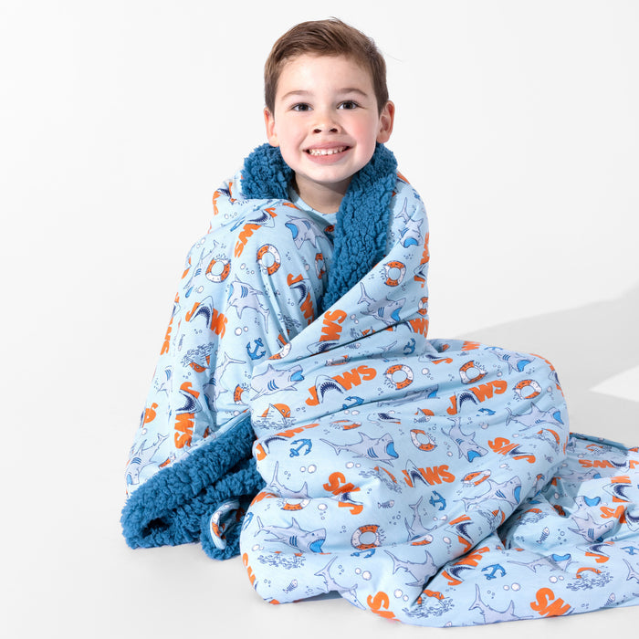 JAWS Bamboo Sherpa Blanket