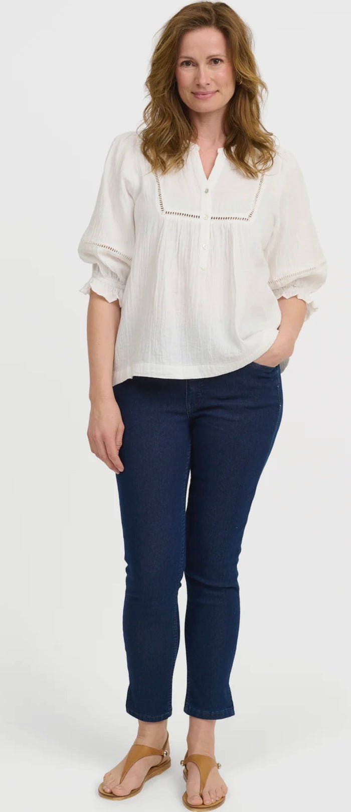 JENSEN COTTON BLOUSE