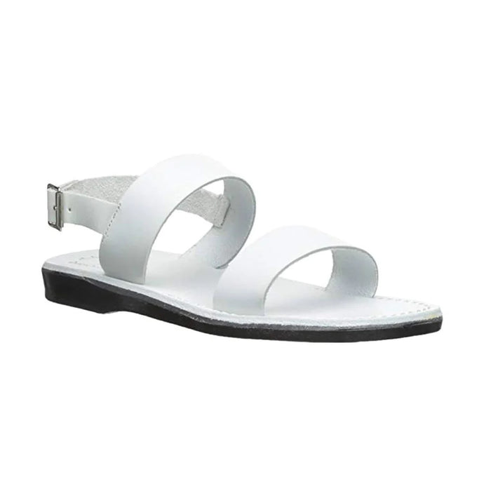 Jerusalem Sandals Golan Leather Slingback Flat Sandal