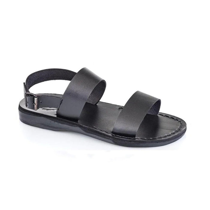 Jerusalem Sandals Golan Leather Slingback Flat Sandal