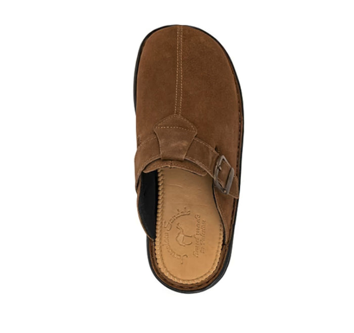 Jerusalem Sandals Nomad Women's Front Seam Suede Leather Clog
