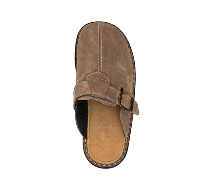 Jerusalem Sandals Nomad Women's Front Seam Suede Leather Clog