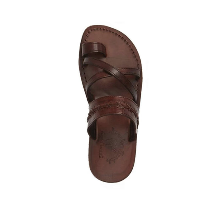 Jerusalem Sandals Rachel Women's Leather Criss Cross Sandals