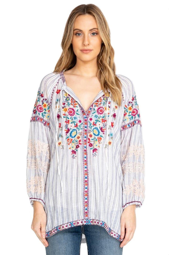 Johnny Was Allegra Peasant Blouse - W13519-3