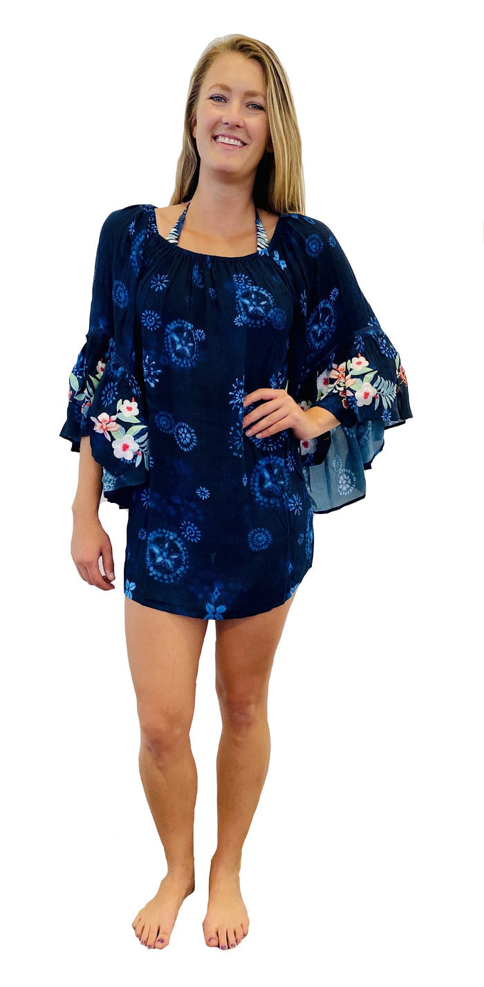 Johnny Was Annia Off The Shoulder Cover Up - CSW2120-H