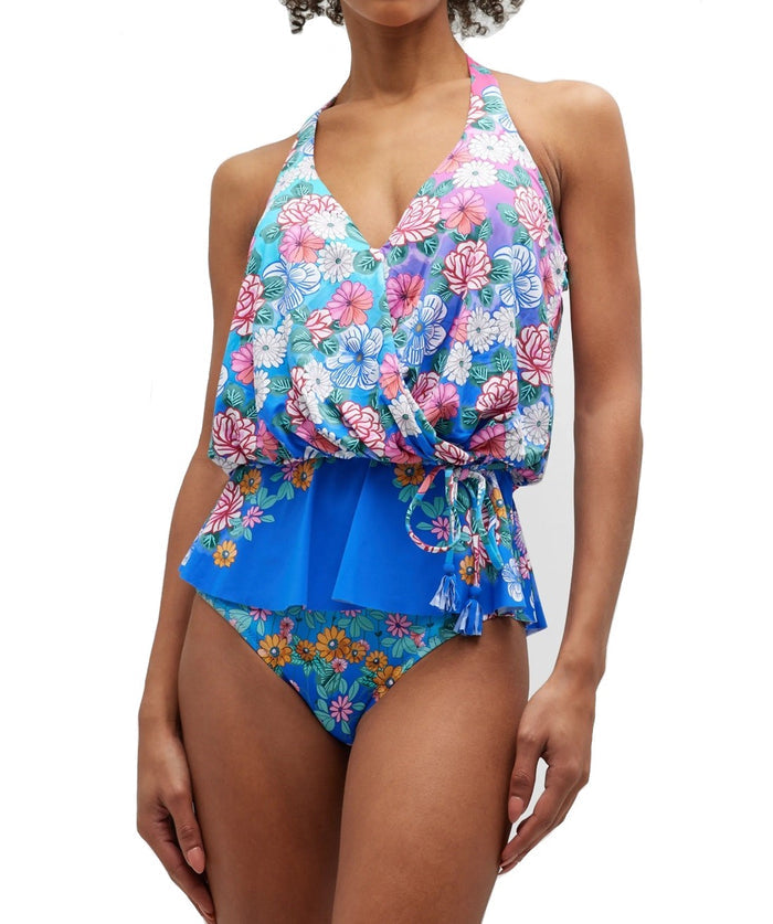 Johnny Was Color Blast Tankini Top - CSW8223-J