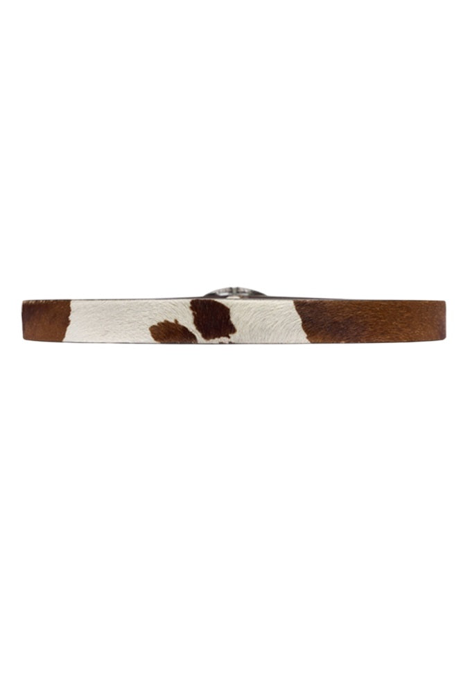 Johnny Was Cow Maculato Italian Calf Hair Belt - RB6126-7