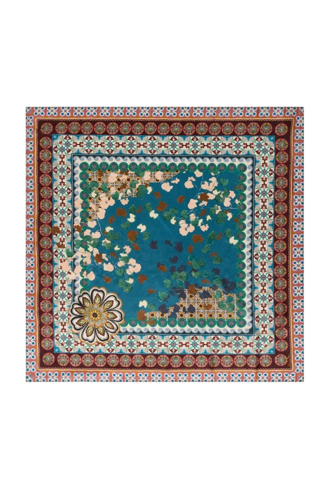 Johnny Was Descanso Medium Silk Scarf - C91226-7