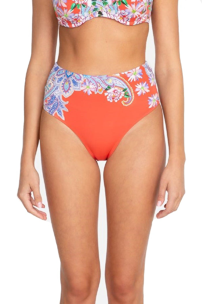 Johnny Was Drew High Waist Bottom Swimwear - CSW7721-F